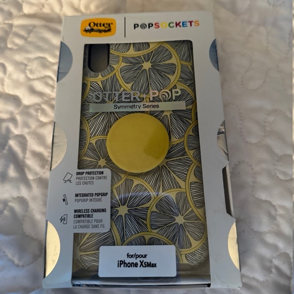 OtterBox Symmetry Series Yellow Case for iPhone XS Max - Picture 1 of 6